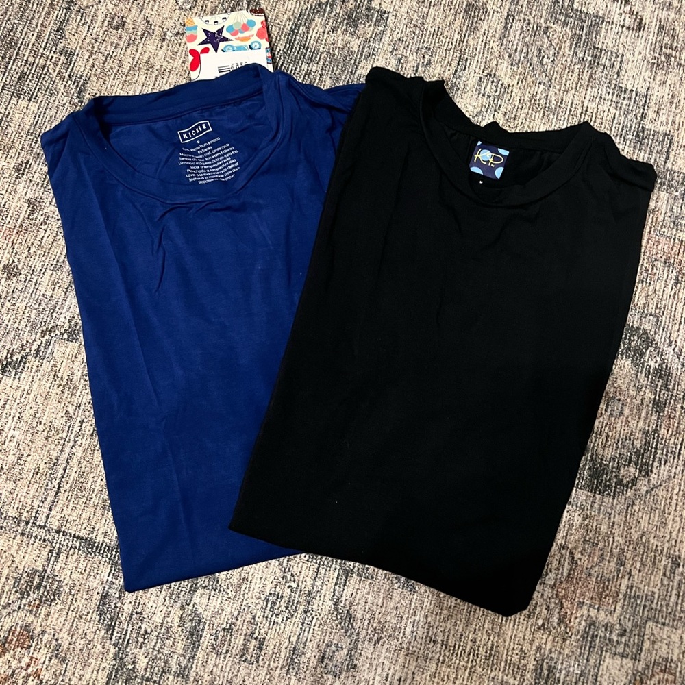 Kickee Pants unisex T shirt blue or black